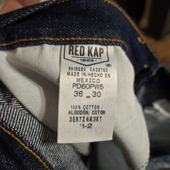 Red Kap Men's Classic Work Jean - Picture 3 of 3